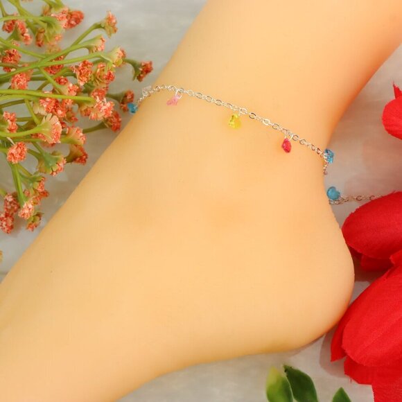 "New Beautiful Design Anklet for Women/Girls, Gift, A750 - Picture 9 of 10